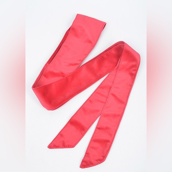 Velvet Kimono Obi Wrap Statement Belt